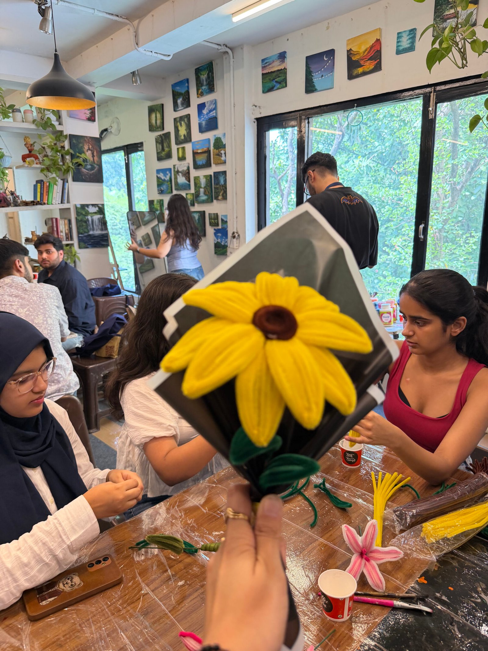 Sunflower workshop 4